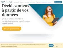 Tablet Screenshot of matlo.com